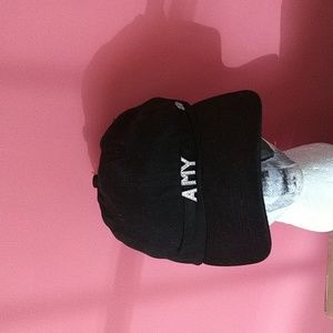 Designer "AMY" Hat with diamond semi precious stones 1 size $28 +free scarf.